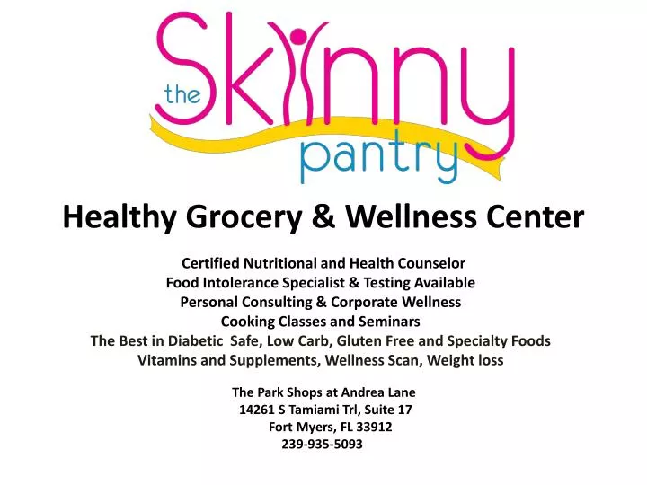 healthy grocery wellness center