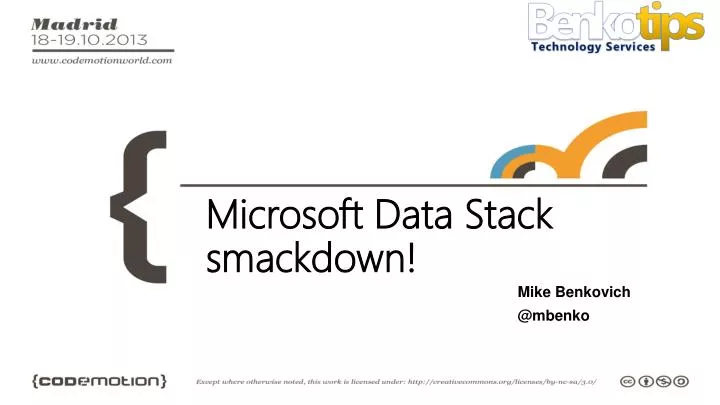 microsoft data stack smackdown