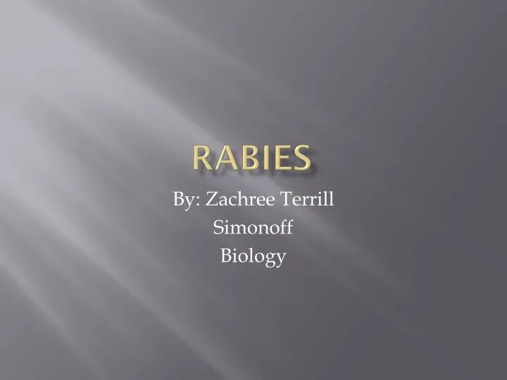 rabies