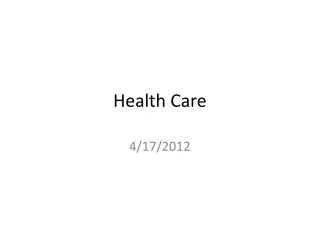 Health Care