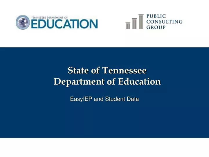state of tennessee department of education