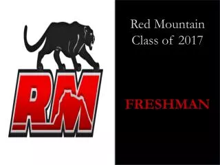 Red Mountain Class of 2017