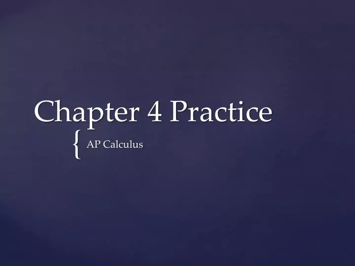 chapter 4 practice