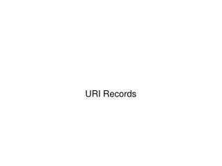 URI Records