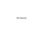 Understanding URI Records: A Proposal for Service Abstraction and Binding Mechanism - slide 1