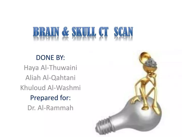 brain skull ct scan