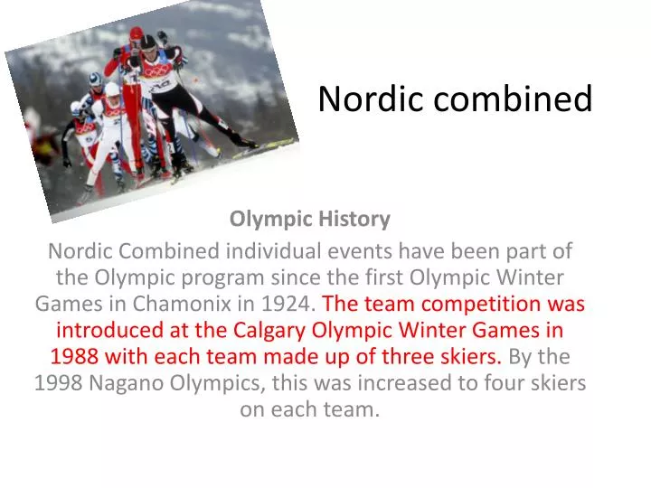 nordic combined