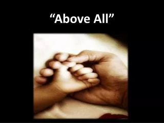 above all
