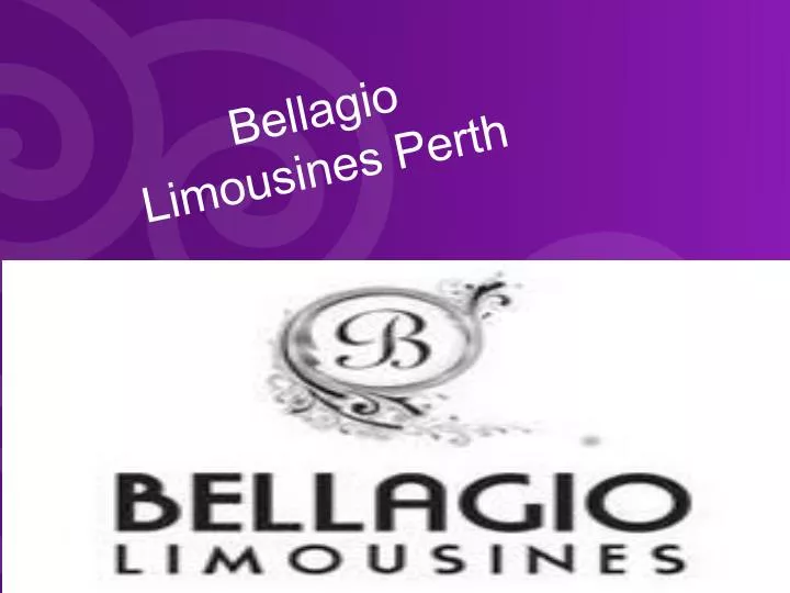 bellagio limousines perth