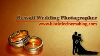 Hawaii Wedding Photographer