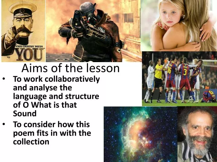 aims of the lesson