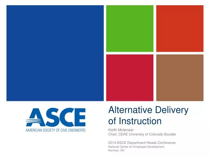 alternative delivery of instruction
