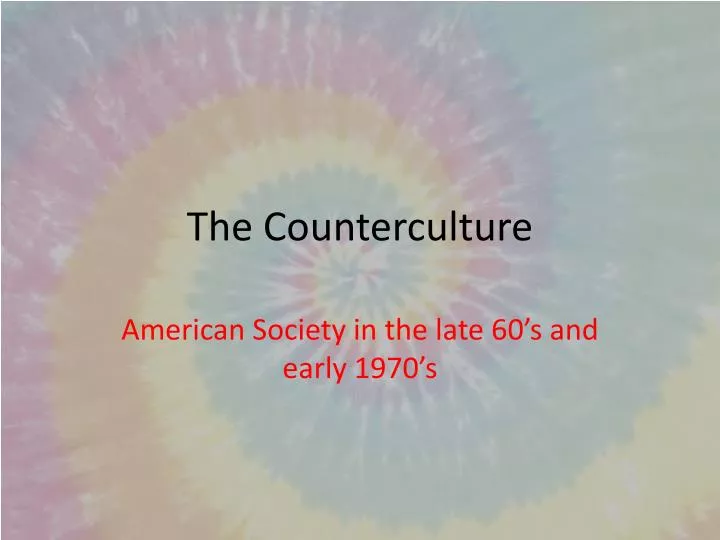 the counterculture
