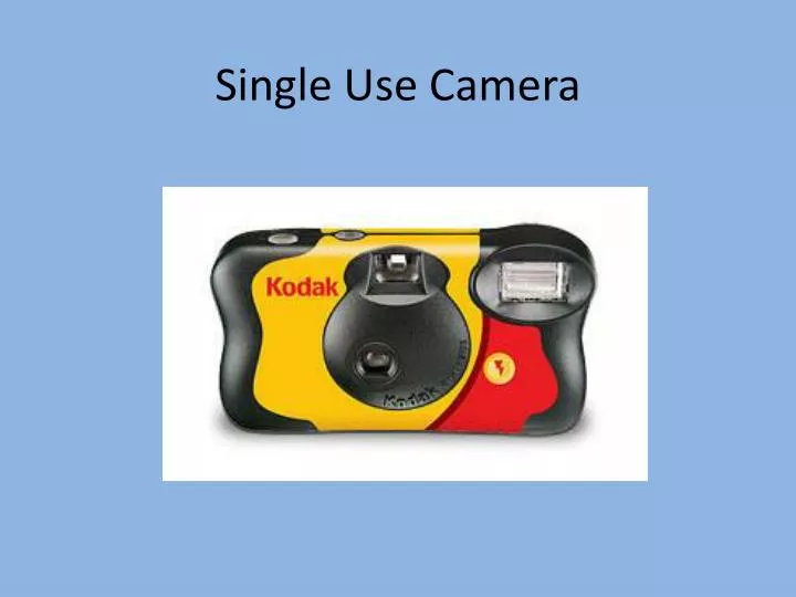 single use camera