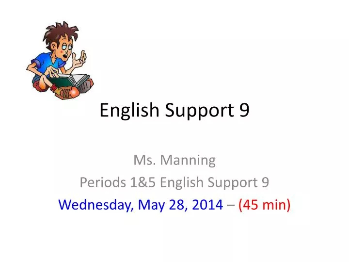 english support 9