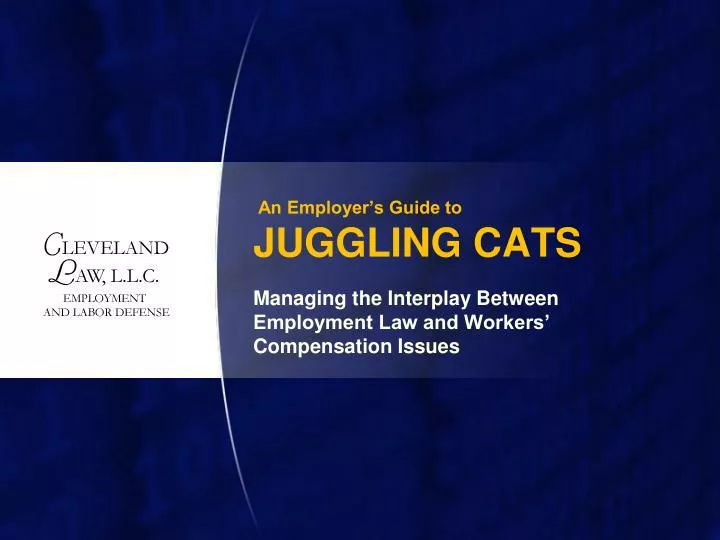 an employer s guide to juggling cats