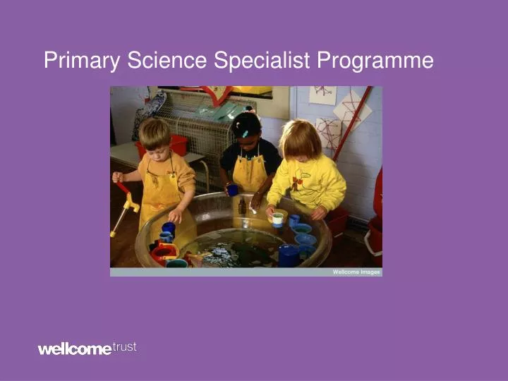 primary science specialist programme