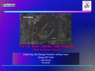 The US Muon Collider R&amp;D Program “Who Ordered That?”