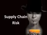 Supply Chain Risk - slide 1