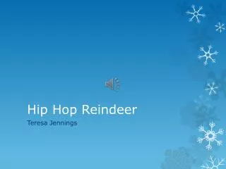 Hip Hop Reindeer