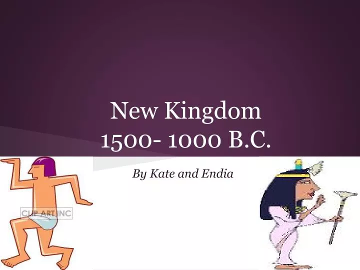 new kingdom 1500 1000 b c