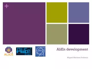 AliEn development