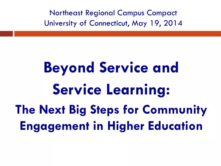 northeast regional campus compact university of connecticut may 19 2014