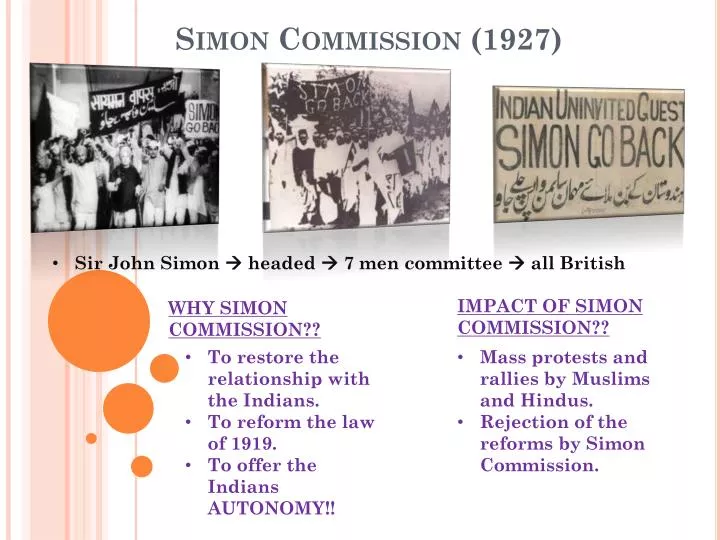 simon commission 1927