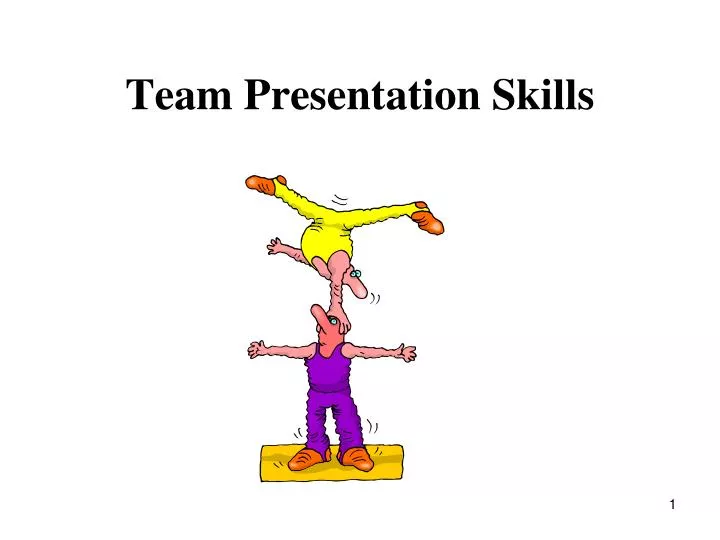team presentation skills