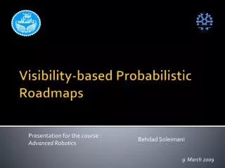 Visibility-based Probabilistic Roadmaps