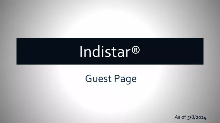 indistar