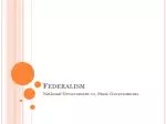 Federalism - slide 1