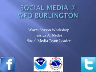 Social Media @ WFO Burlington