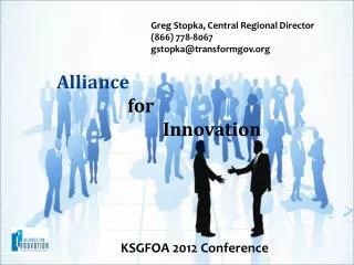 Alliance for									Innovation