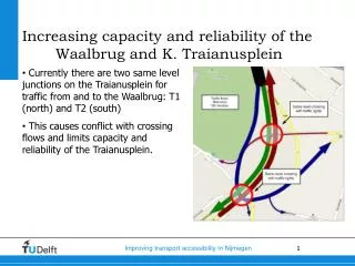 Increasing capacity and reliability of the Waalbrug and K. Traianusplein