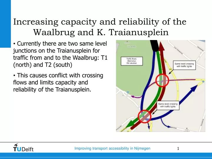 increasing capacity and reliability of the waalbrug and k traianusplein