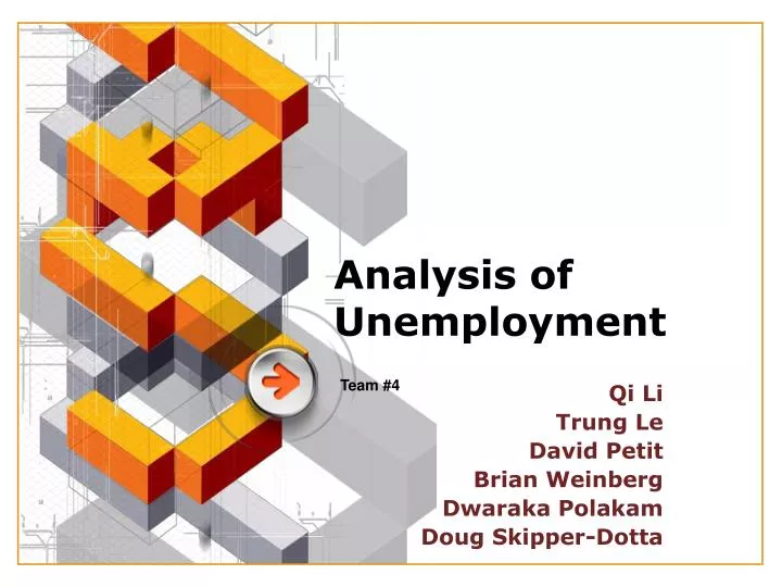 analysis of unemployment