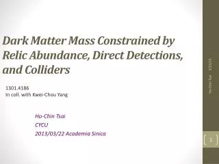 Dark Matter Mass Constrained by Relic Abundance, Direct Detections, and Colliders