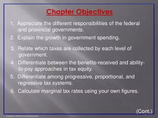 Chapter Objectives