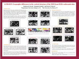 A13B-0219: Geographic differences in the vertical structure of the MJO from IGRA radiosonde data