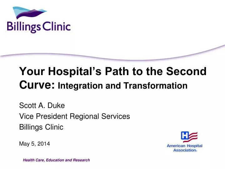 your hospital s path to the second curve integration and transformation
