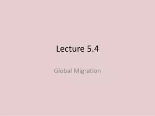 Lecture 5.4