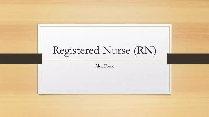 registered nurse rn