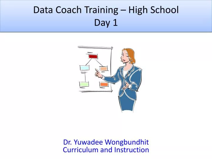 data coach training high school day 1