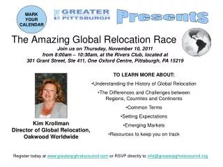 The Amazing Global Relocation Race