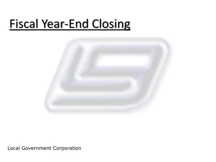 fiscal year end closing