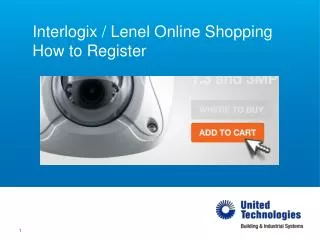 Interlogix / Lenel Online Shopping How to Register