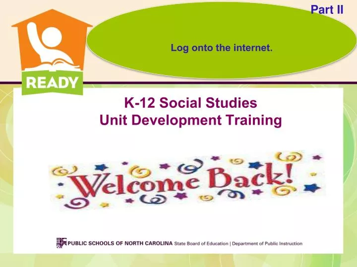 k 12 social studies unit development training