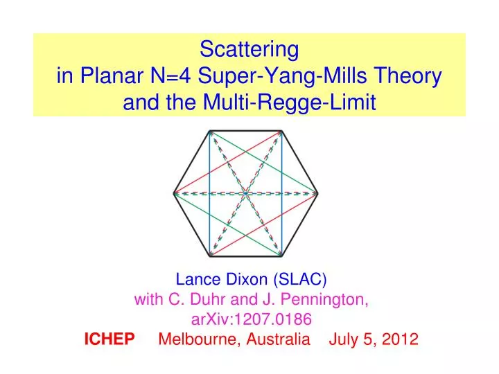 scattering in planar n 4 super yang mills theory and the multi regge limit