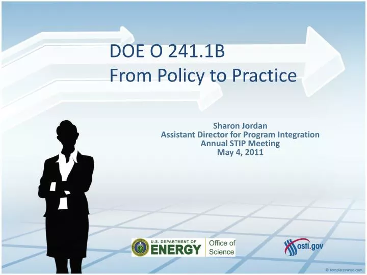 doe o 241 1b from policy to practice
